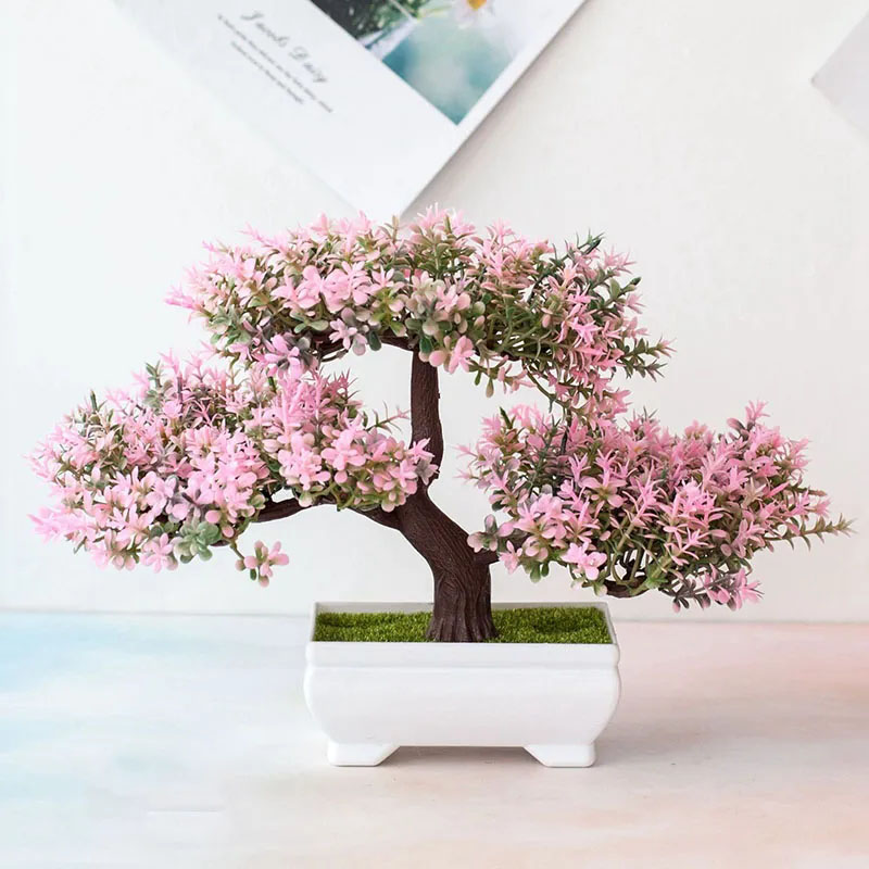 Bonsai Garden Table - Plantas artificiais bonsai plantas falsas flores