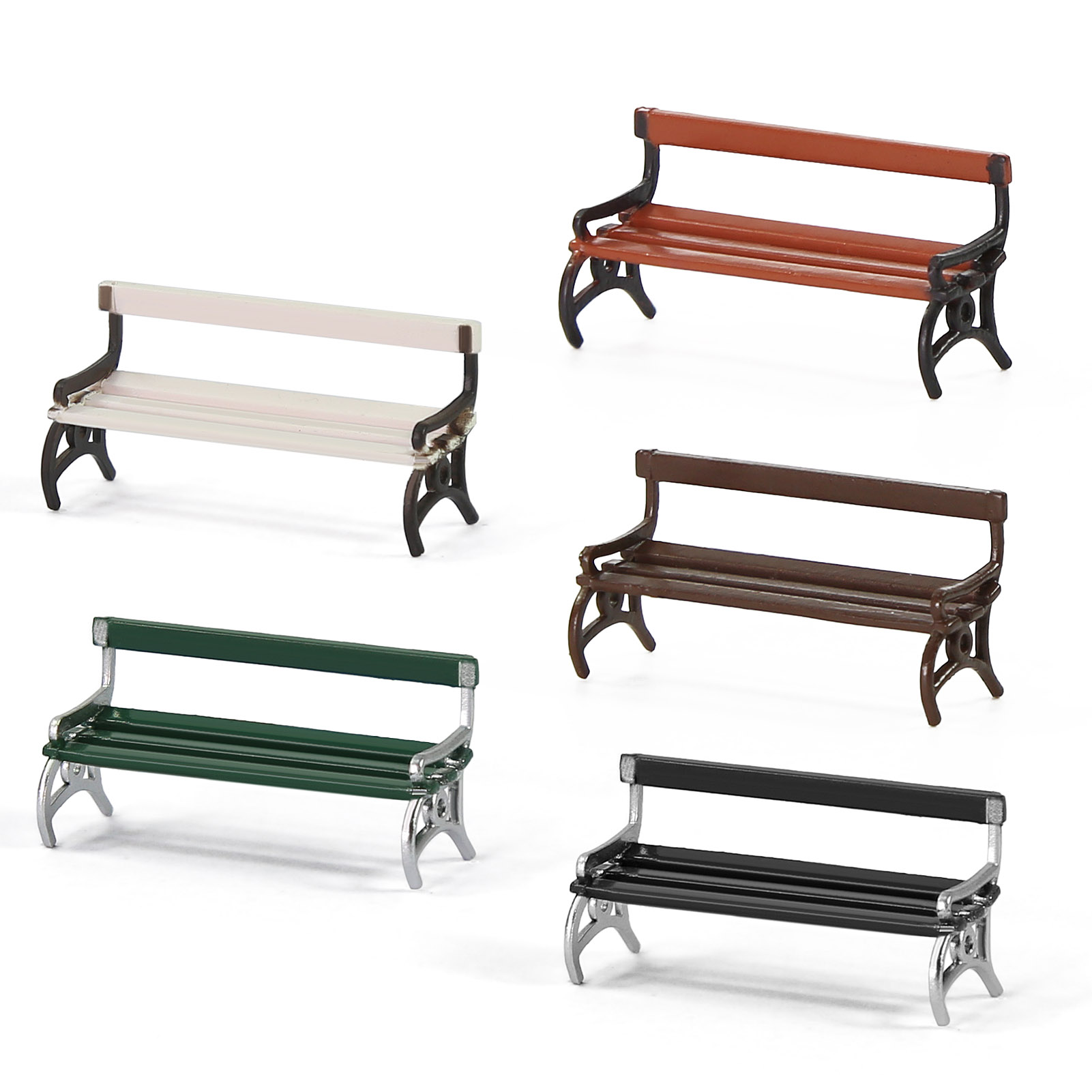 Evemodel 12 peças escala HO 1: - Bonsai Garden Bench avaliação e preço