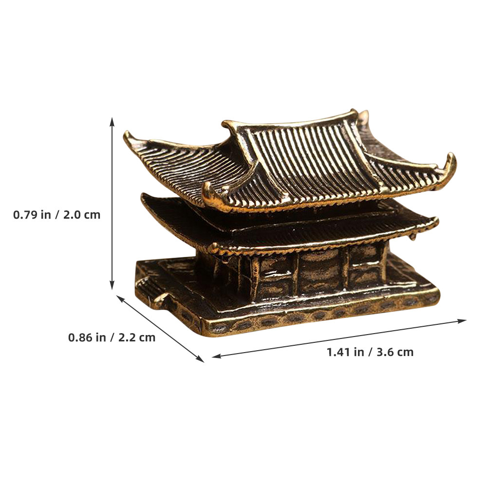 Estátua Mini Pagode de Latão E - Mini Bonsai Zen Garden avaliação e preço