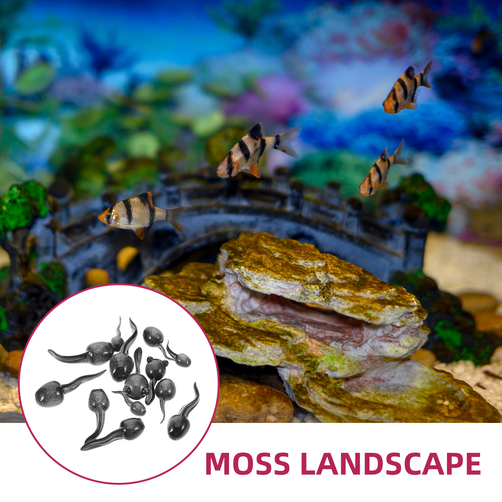 13 Peças de Decorações de Resi - Bonsai Garden With Pond avaliação e preço