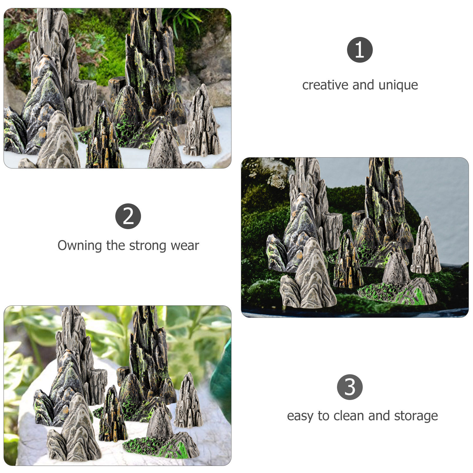 Conjunto de 8 Peças de Mini Ro - Bonsai Zen Garden Set avaliação e preço