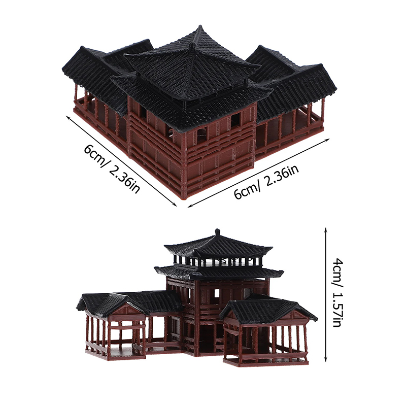 Modelo de Edifício Antigo em M - Bonsai Garden Chinese Garden avaliação e preço