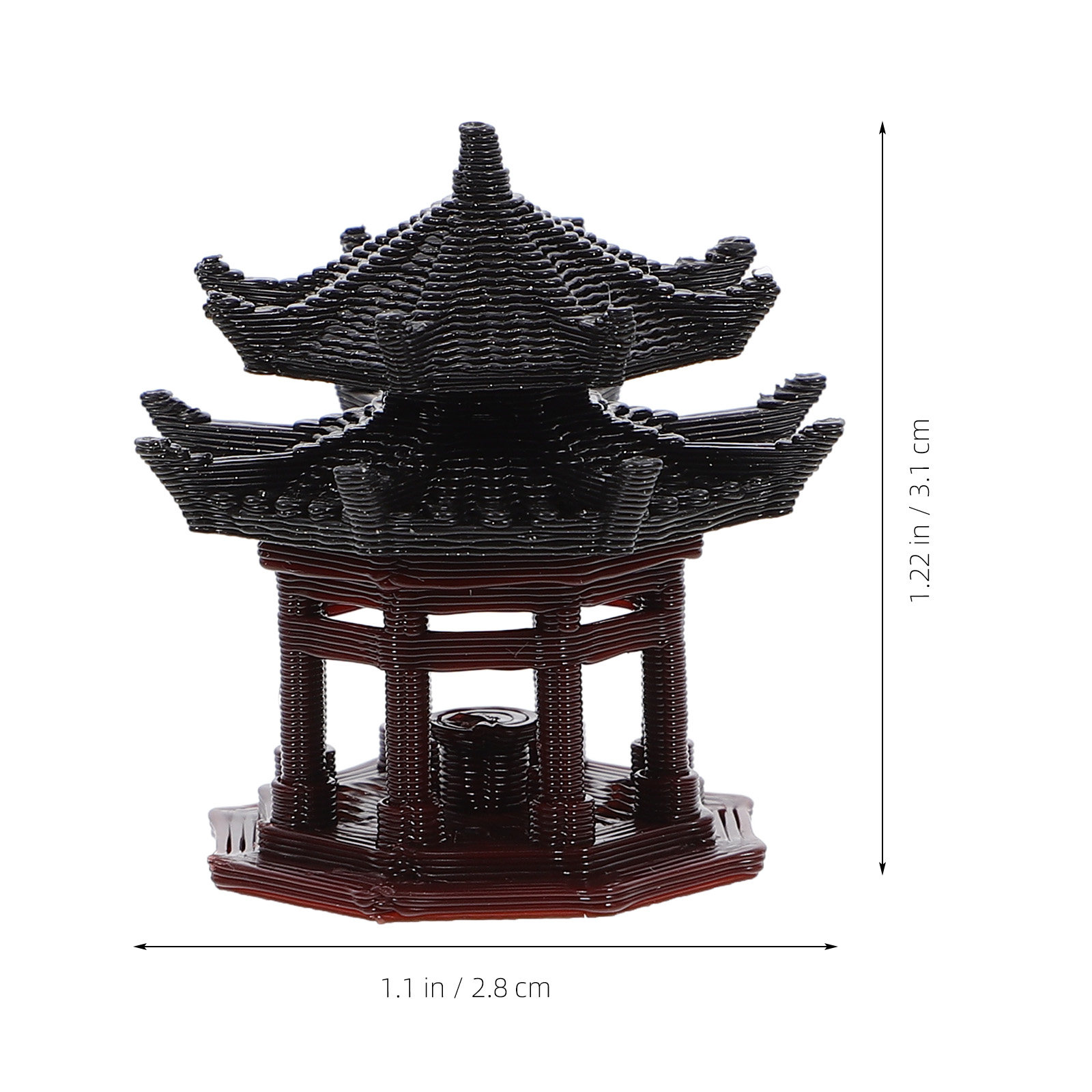 Ornamento de Mini Pavilhão Est - Mini Bonsai Zen Garden avaliação e preço