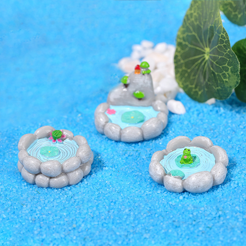 3pc piscina artificial modelo  - Bonsai Garden With Pond avaliação e preço