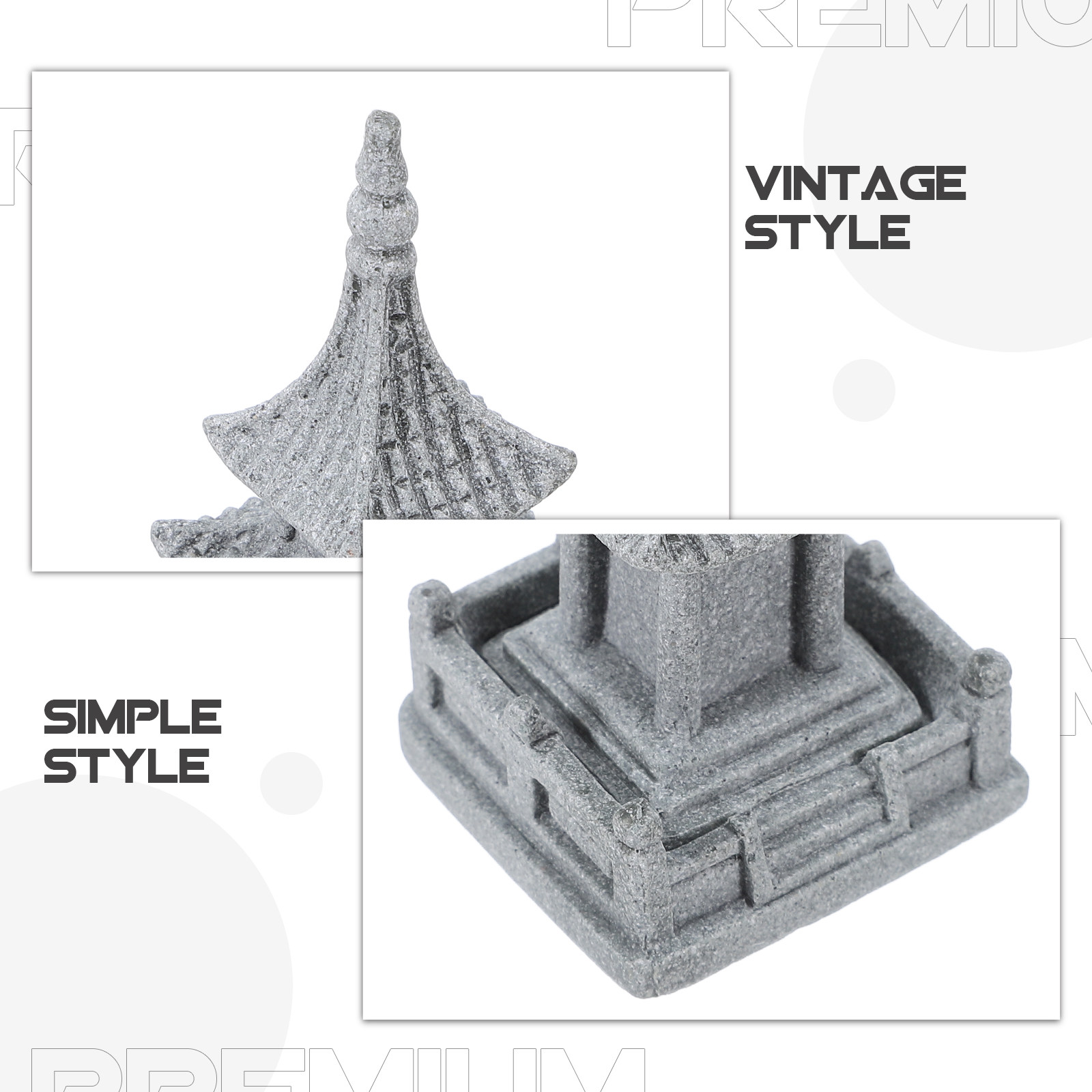 Mini Pagode Decorativo para Ja - Mini Bonsai Zen Garden avaliação e preço