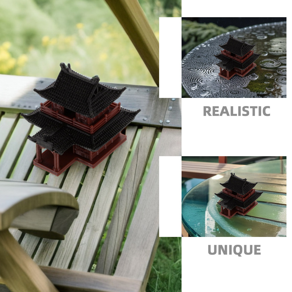 Mini Pagodes Escultura de Pavi - Mini Bonsai Zen Garden avaliação e preço