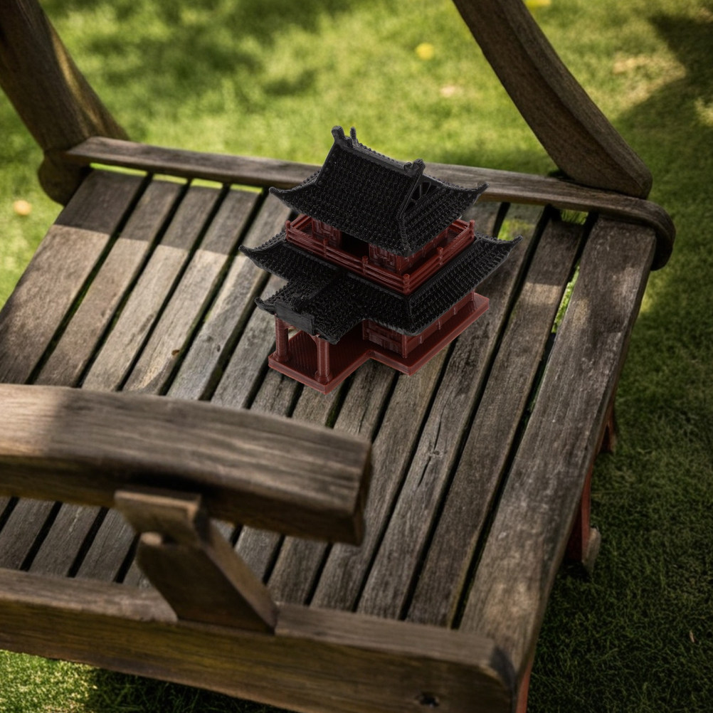 Mini Pagodes Escultura de Pavi - Mini Bonsai Zen Garden avaliação e preço
