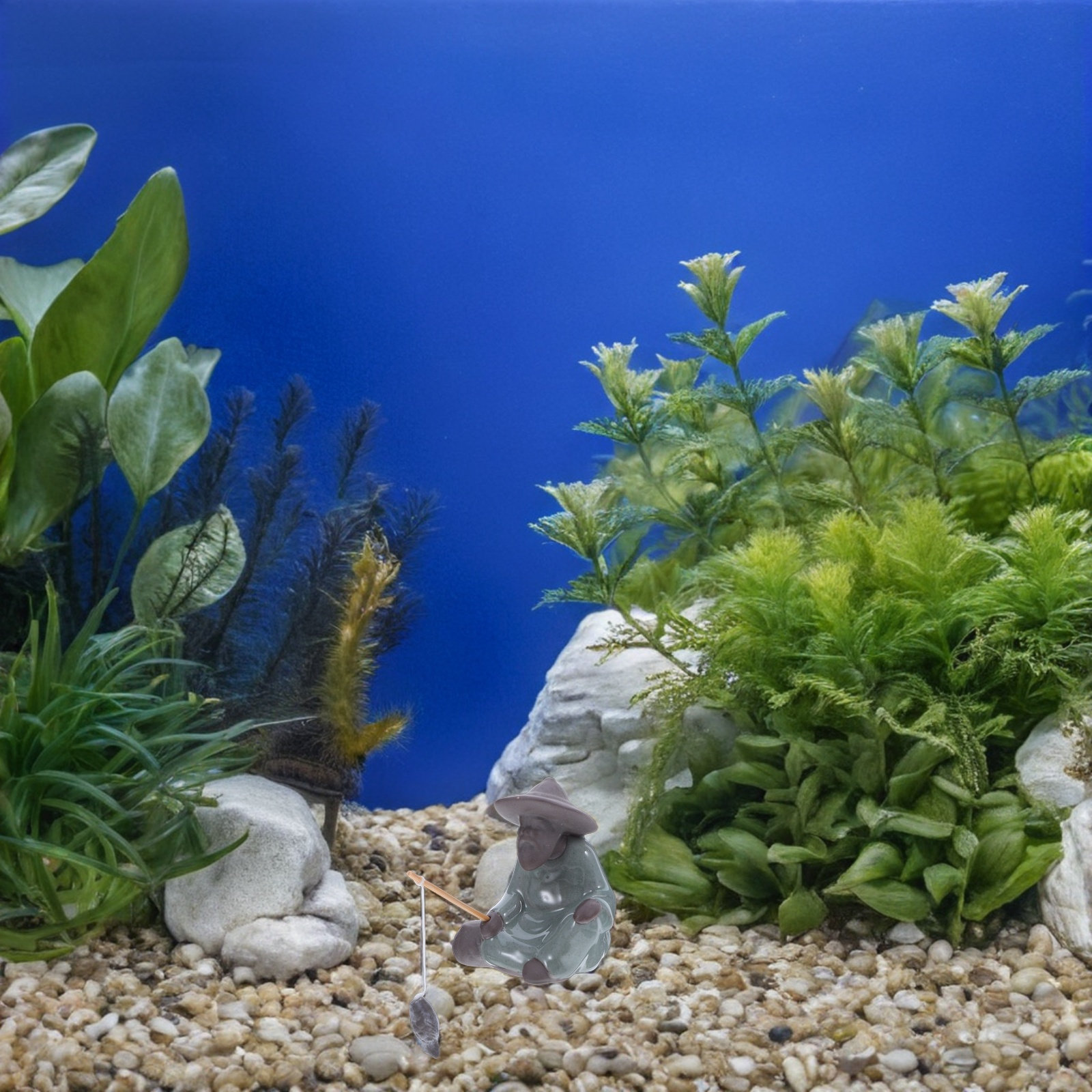 Estátua de Cerâmica de Pescado - Mini Bonsai Zen Garden avaliação e preço