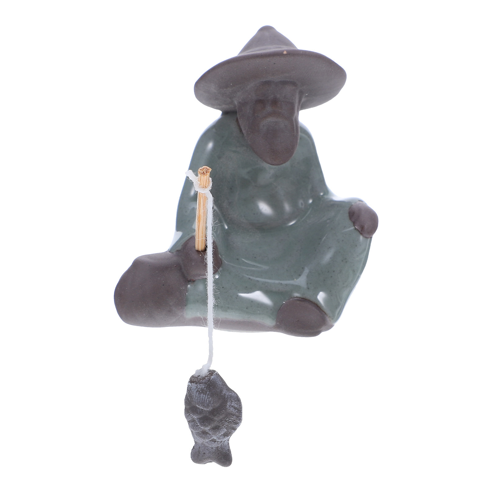 Estátua de Cerâmica de Pescado - Mini Bonsai Zen Garden avaliação e preço