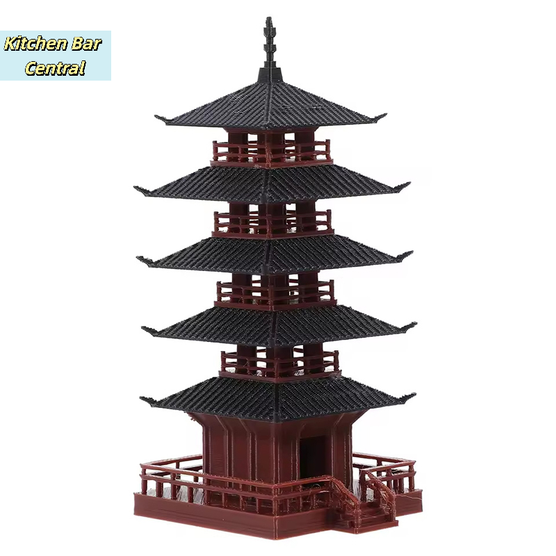 【Mini Estátua de Pagode, Model - Mini Bonsai Zen Garden avaliação e preço