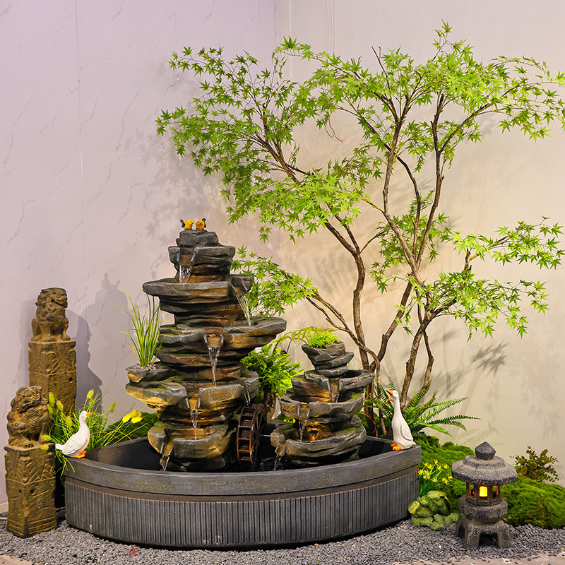 Decoração de jardim com lago d - Bonsai Garden With Pond avaliação e preço