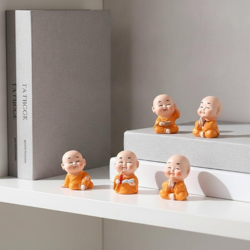 1 peça de Estatueta de Monge e - Mini Bonsai Zen Garden avaliação e preço
