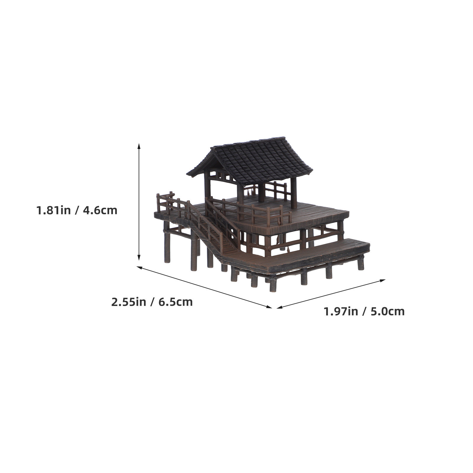 Mini Pavilhão para Decoração d - Mini Bonsai Zen Garden avaliação e preço