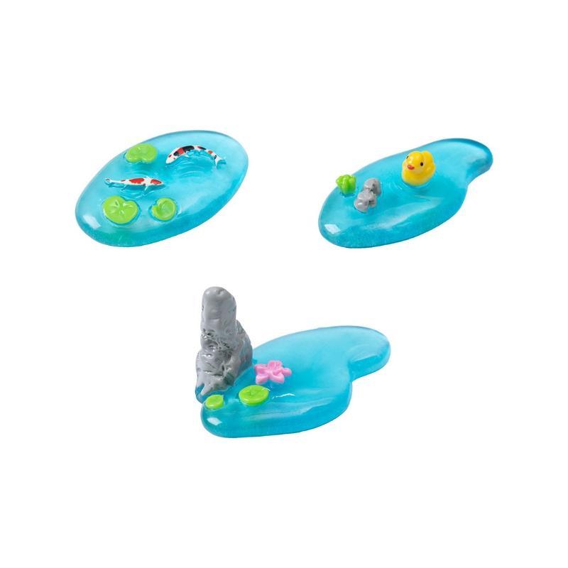 Mini Ornamentos de Resina para - Bonsai Garden With Pond avaliação e preço