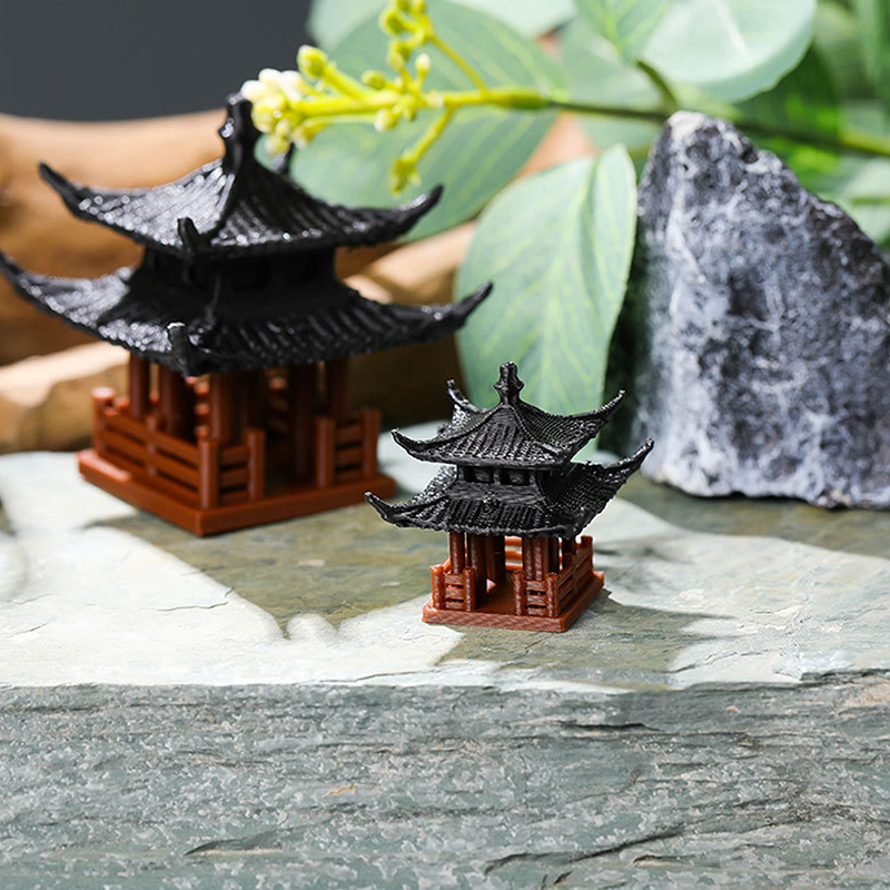 Mini pagode estátua fada jardi - Mini Bonsai Zen Garden avaliação e preço